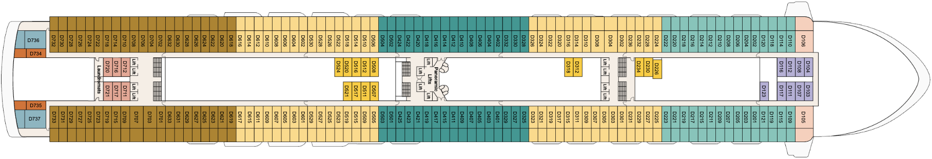 Princess Cruises Crown Princess Deck 9 - Dolphin.png